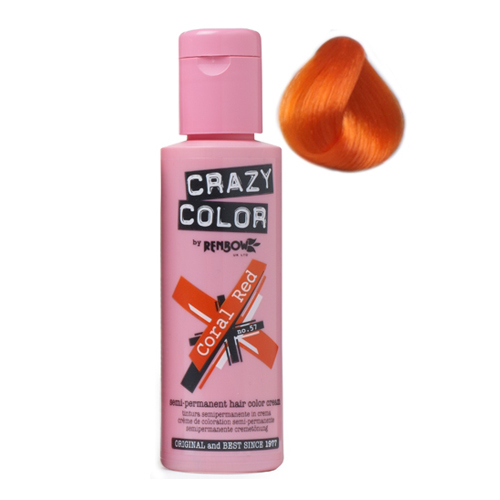 Crazy Color 57 Coral Red 100ml