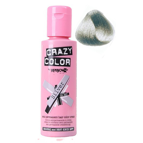 Crazy Color 027 Silver 100ml