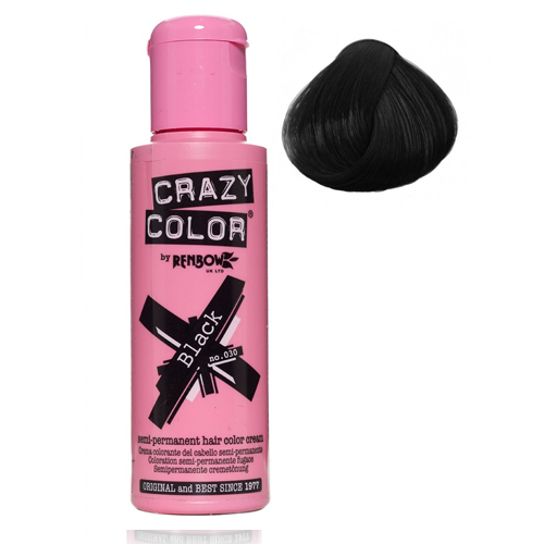 Crazy Color 030 Black 100ml