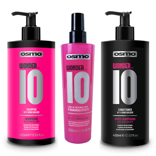 Osmo Wonder 10 trio Pack (Shampoo+Conditioned+LeaveIn)